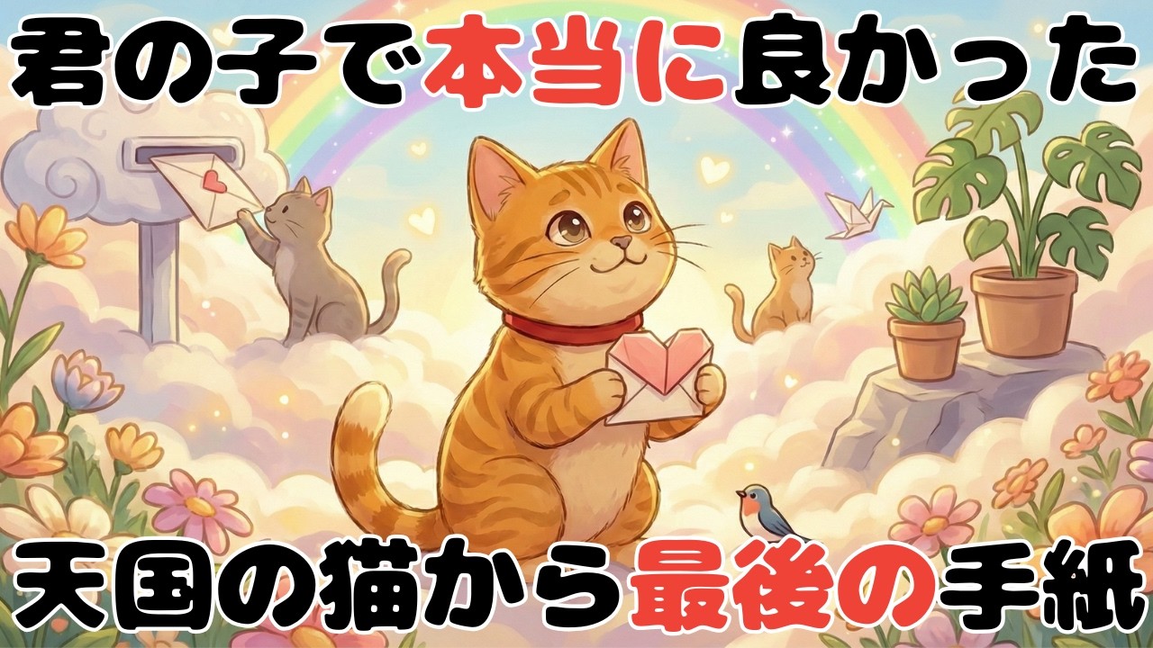 猫の雑学!! 【天国からの手紙】看取れなかったと泣かないで。お空へ旅立った猫がどうしても伝えたかった７つの真実
