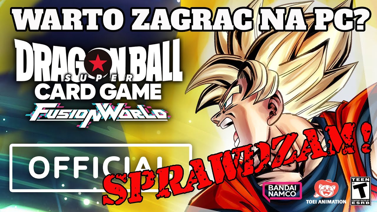 🎮​DRAGON BALL SUPER CARD GAME FUSION WORLD​👊🏻​​ #1 - GAMEPLAY! - Wprowadzenie do zasad. Warto?