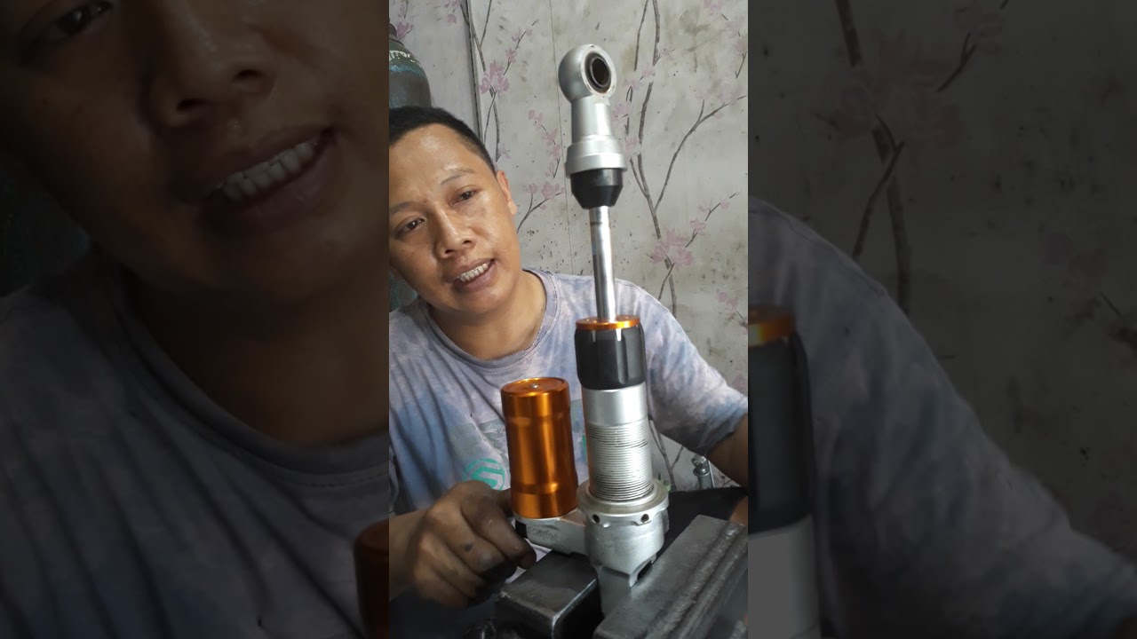 shock klik tabung bawah scarlet,ganti as,oli ,gas