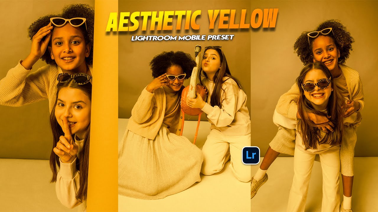 Free Aesthetic Yellow Lightroom Preset Download + Easy Editing Tutorial 2025 🎨✨