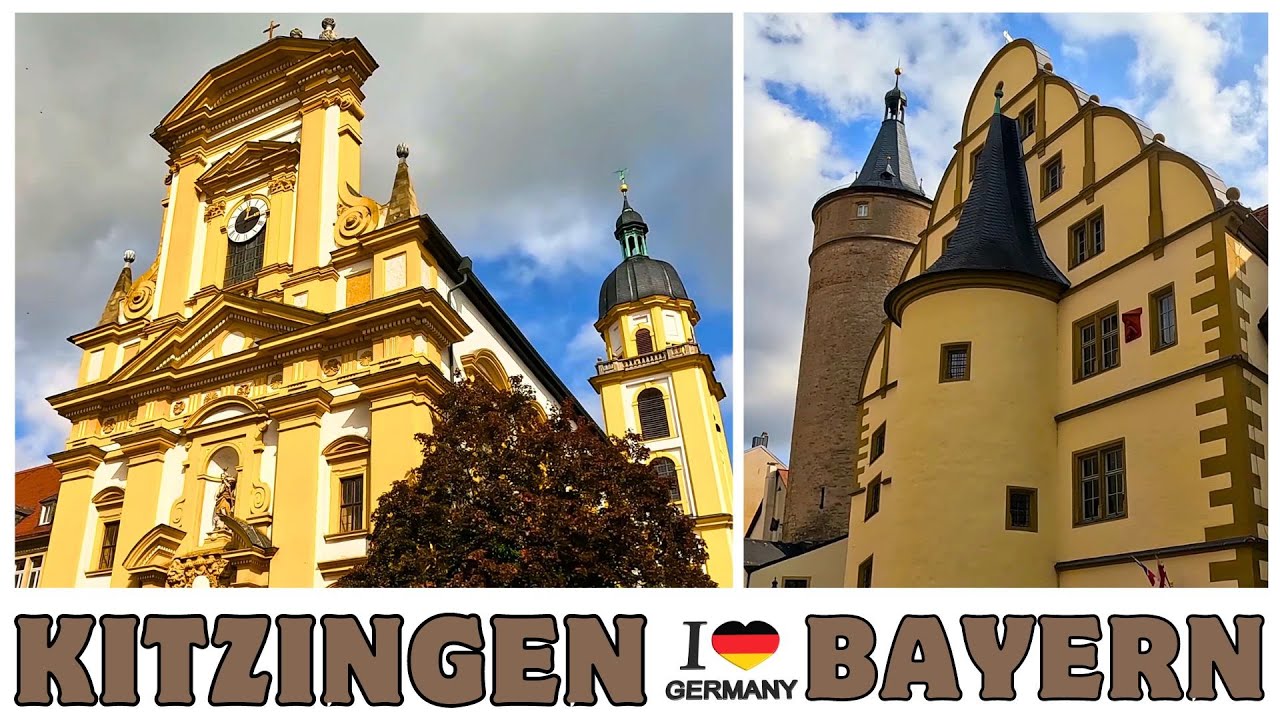 KITZINGEN - eine der schönsten Kleinstädte in Bayern - Top Reiseziel in Deutschland