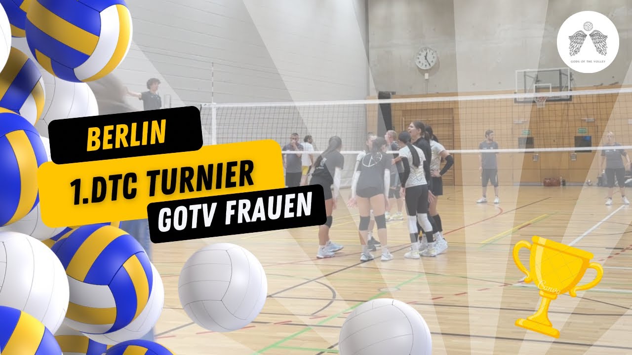Волейбол. 1.DTC Turnier. GOTV Frauen. Проект “Gods of the Volley” (Берлін, Німеччина)