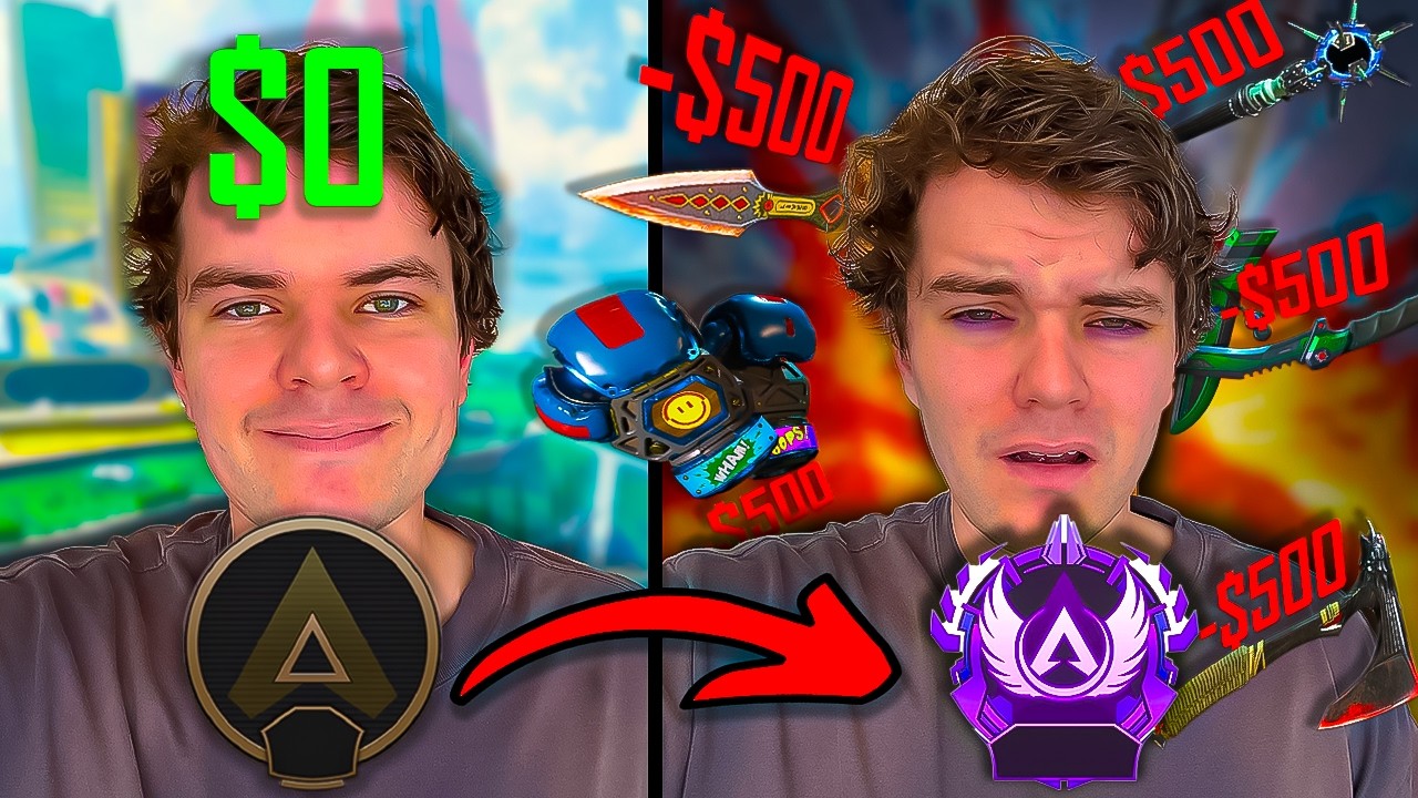 rookie to masters but every time i change characters i BUY their HEIRLOOM [CHALLENGE] - Apex Legends