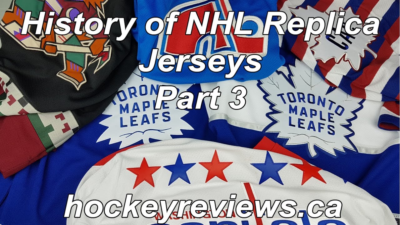 History Of NHL Replica Jerseys (Part 3)
