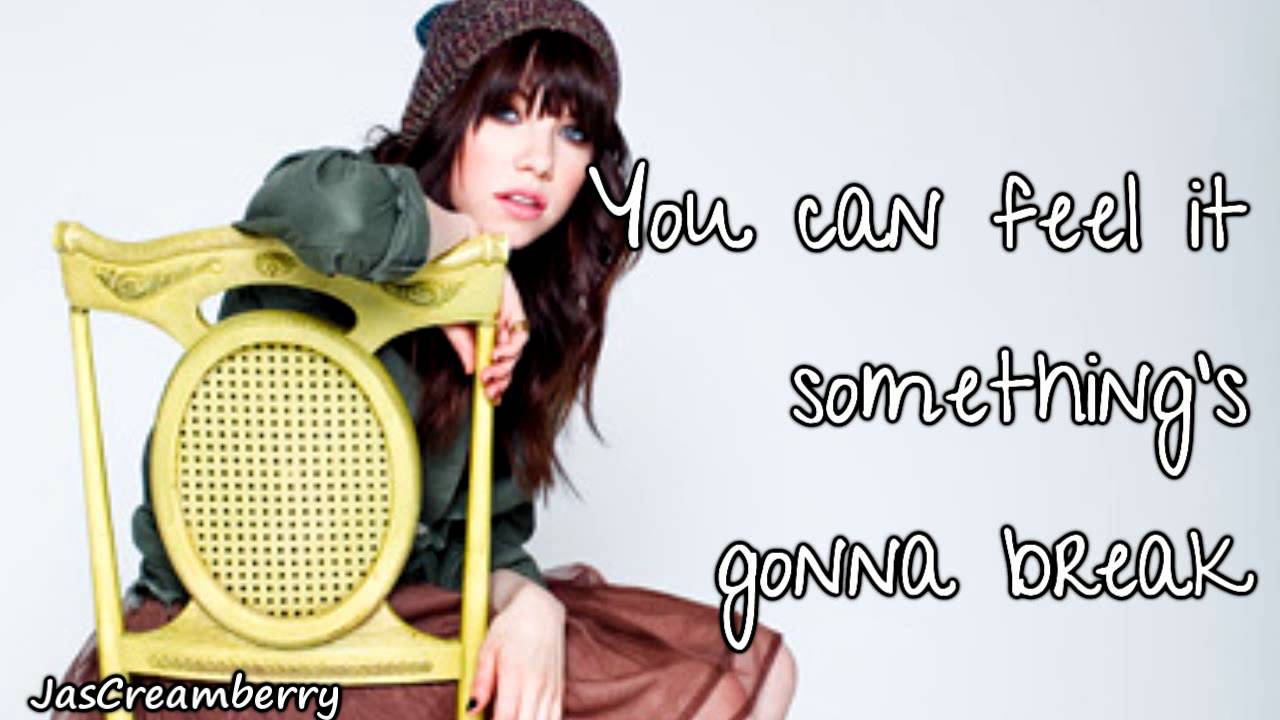Carly Rae Jepsen - Talk to me (with lyrics)