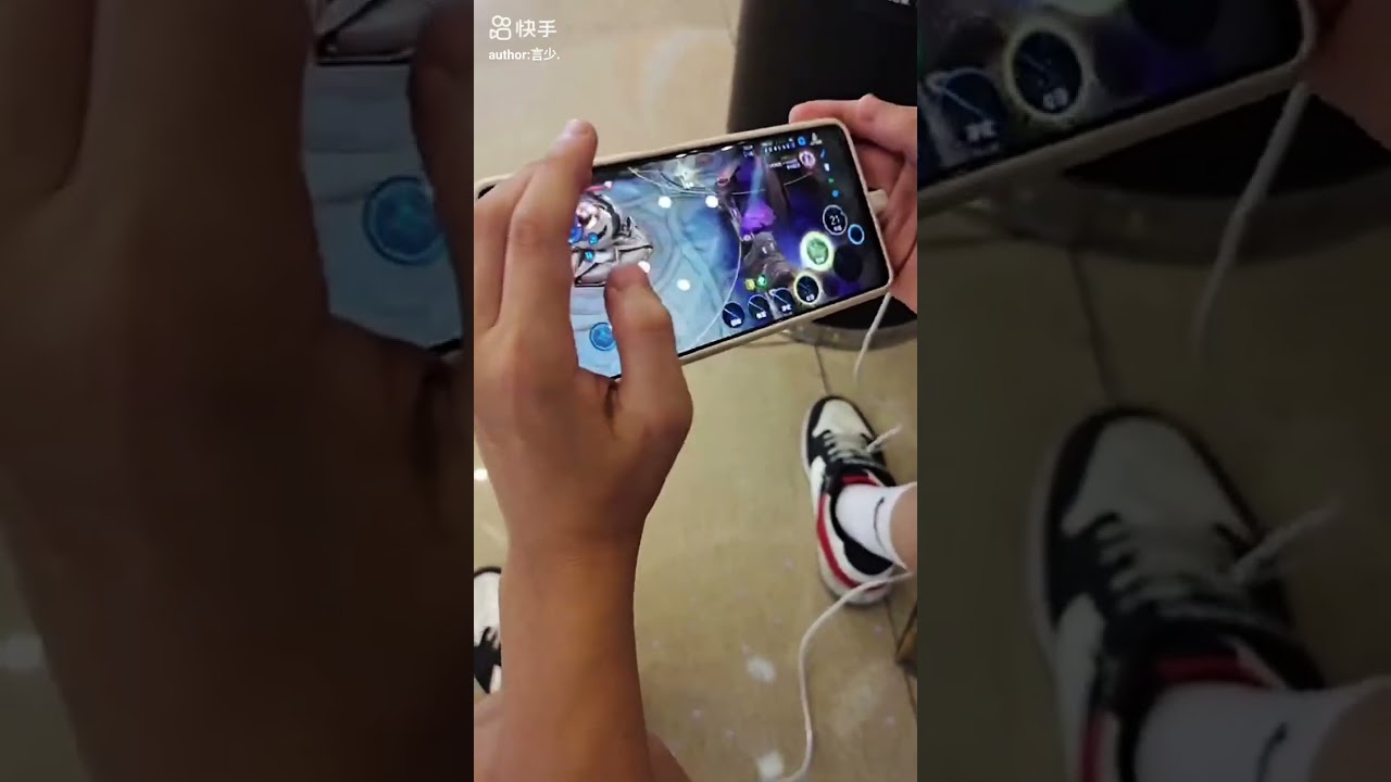 Han Xin Honor of kings pro Player handcam 😯 #hanxinhok #hok #moba