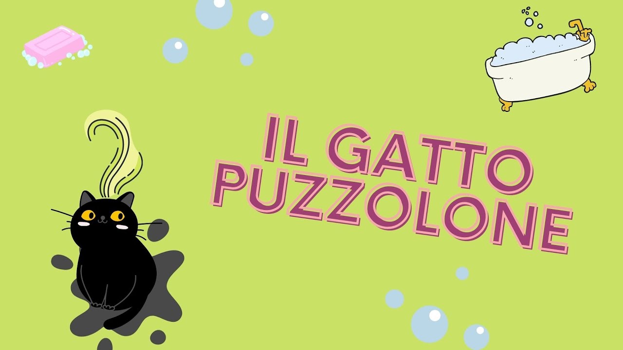 Il Gatto Puzzolone - Karaoke di Kids Land Tv | Video per bambini e bambine
