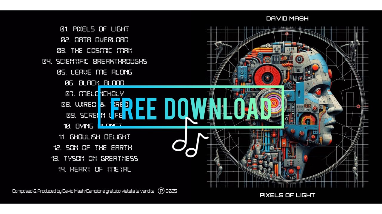 David Mash - Pixels of Light (2025)  ✅ FREE DOWNLOAD #copyrightfreemusic