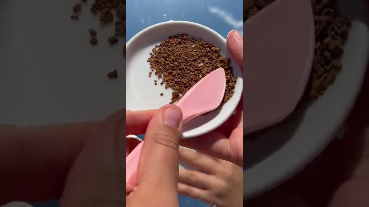 Тональный крем из кофе??????