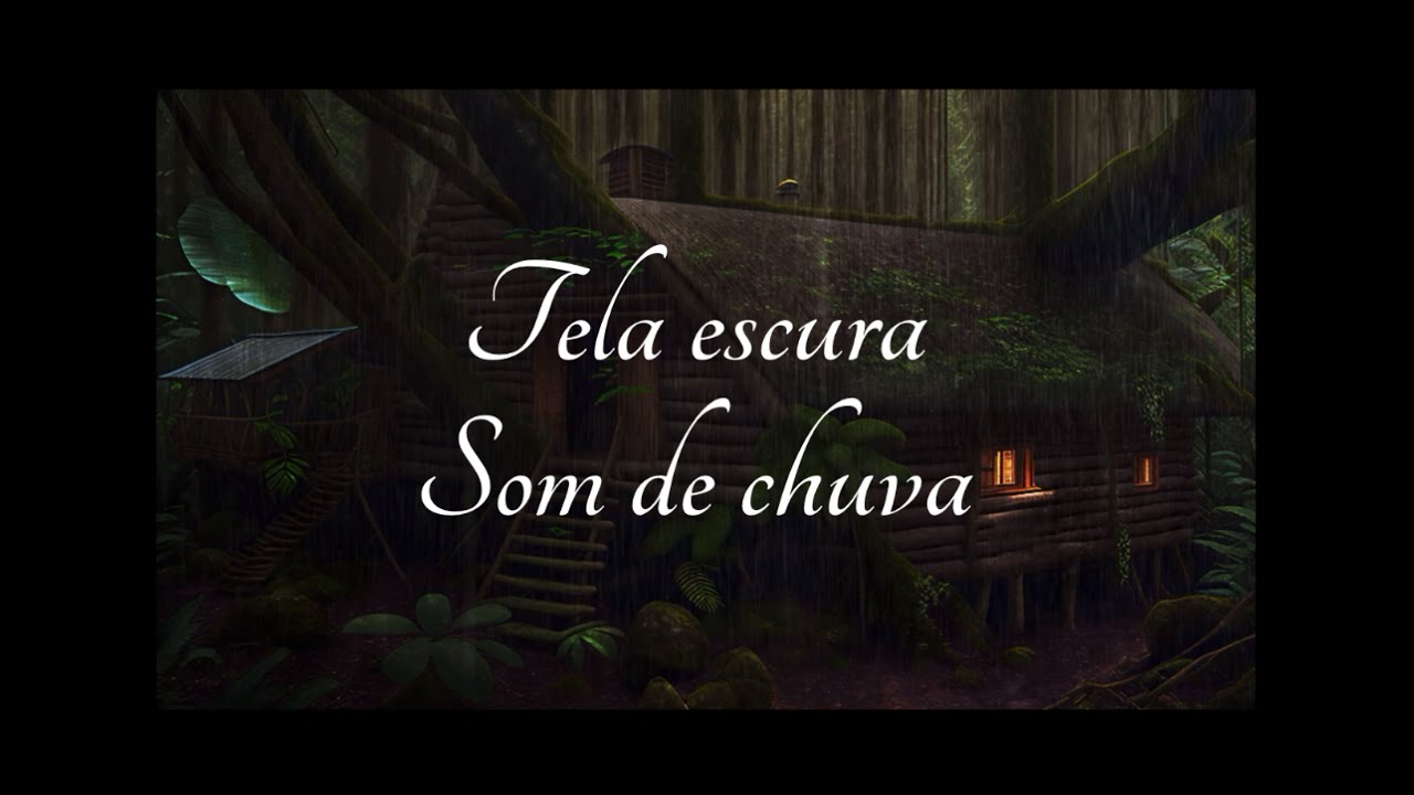 Som de chuva relaxante