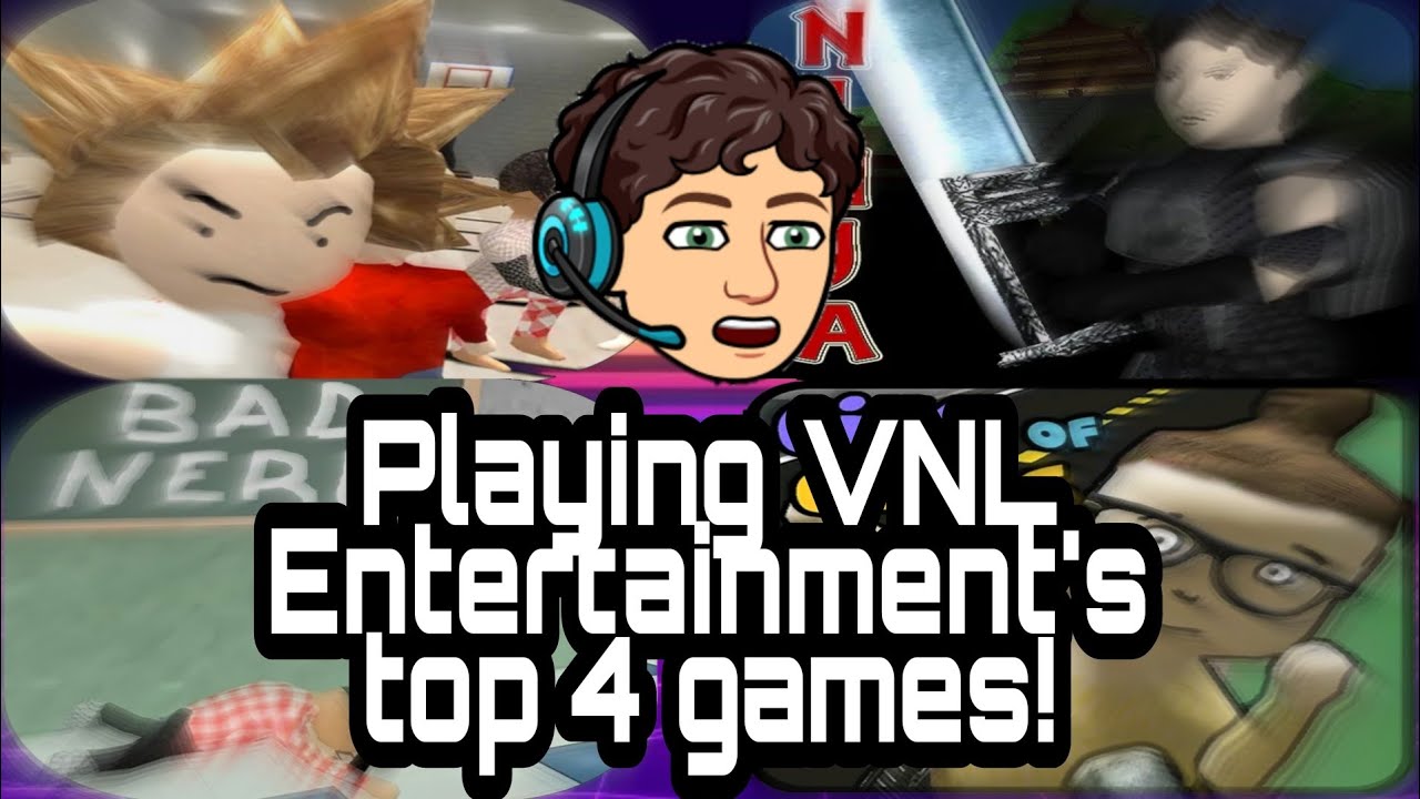 Trying out the top 4 VNL Entertainment games (Bad Nerd, Ninja Rage, School Of Chaos & City Of Chaos)