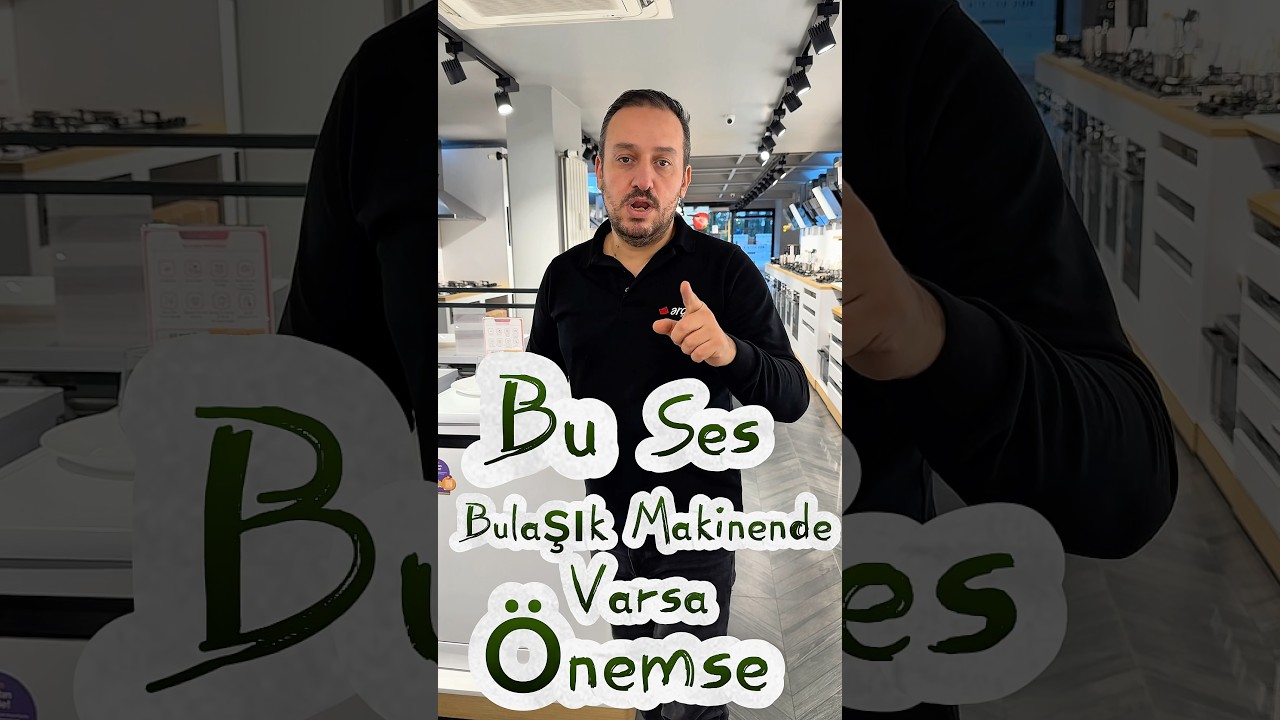Bulaşık Makinen Böyle Ses Çıkarıyorsa Yapman Gereken ?
