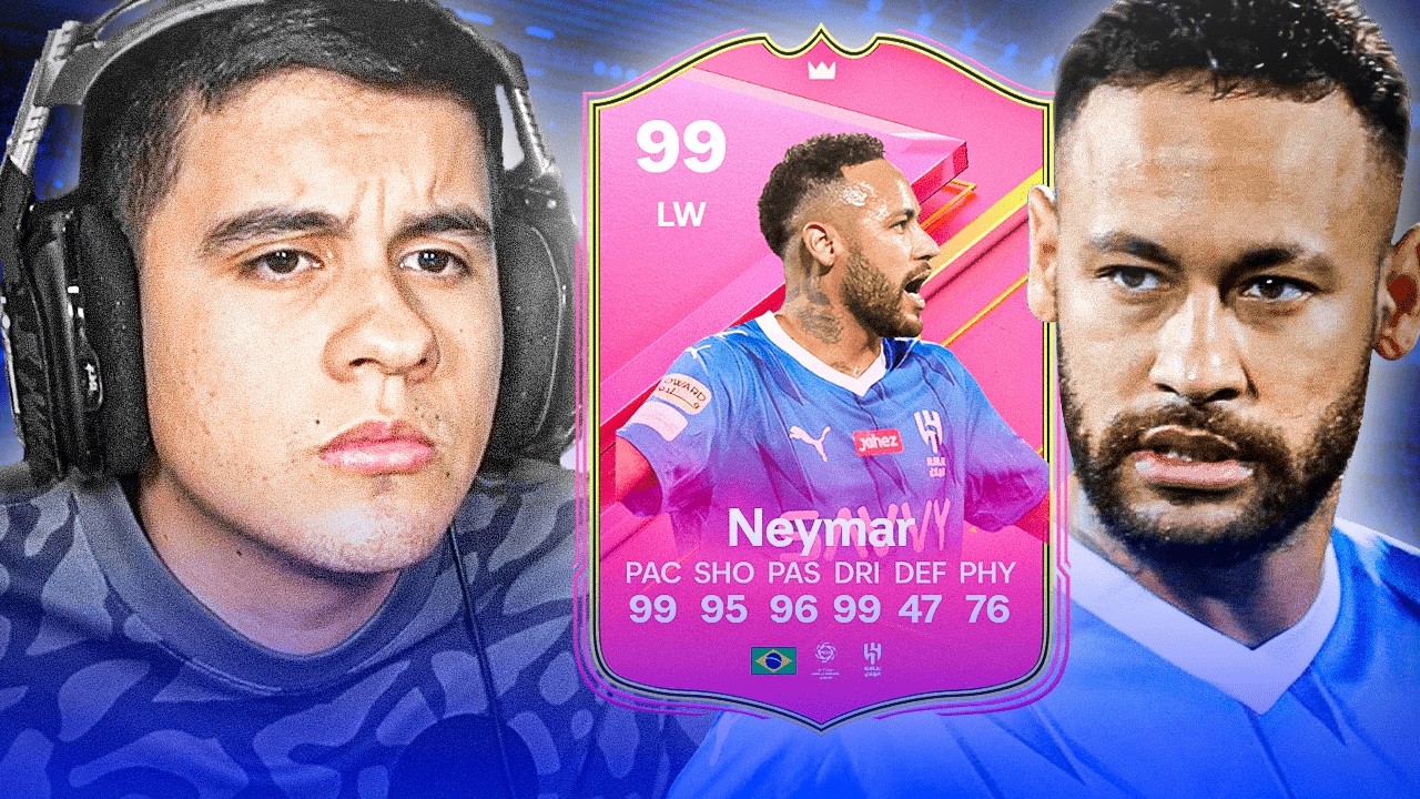 NEYMAR JR 99 LA MEJOR CARTA DE EA FC 24 ✨