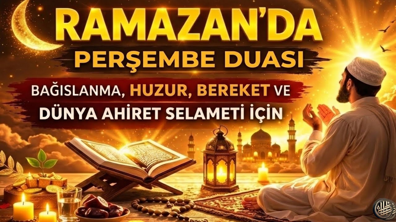 Ramazan’da PERŞEMBE Duası 🌙 Bağışlanma, Huzur ve Bereket İçin Özel Dua