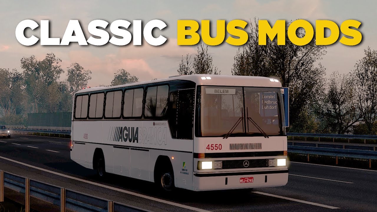 Top 5 FREE Classic BUS Mods | Euro Truck Simulator 2 (2023)