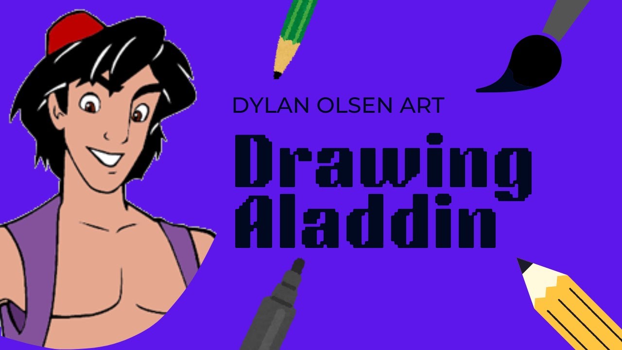 How to Draw Aladdin (Disney’s Aladdin)