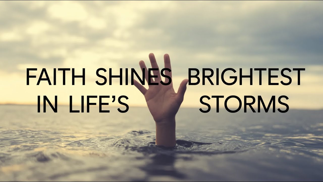 REVEALED IN THE STORM: DISCOVERING INCREDIBLE FAITH AND DIVINE SALVATION THROUGH JESUS' LOVE