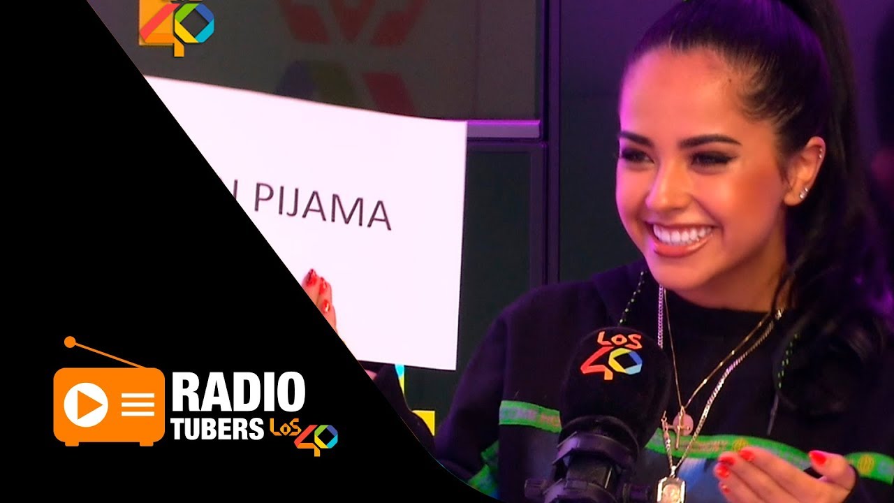 Con quién quiere estar Becky G sin pijama
