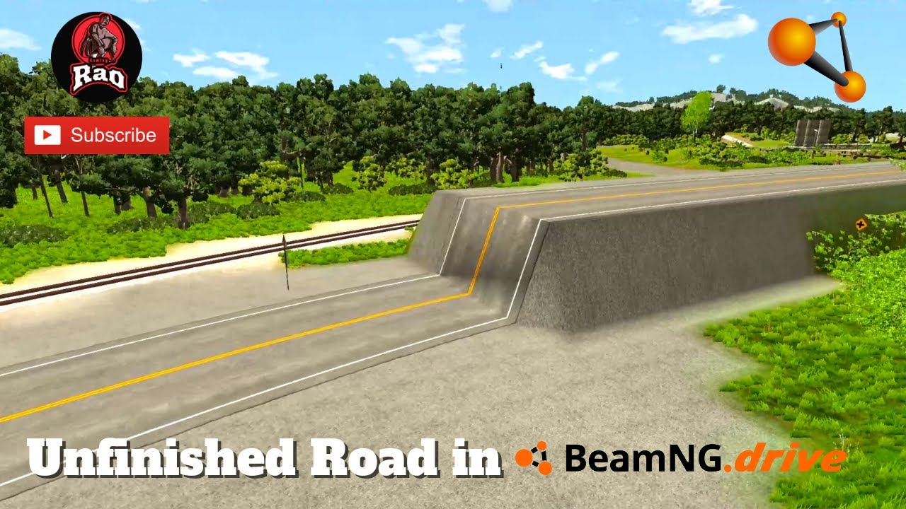 How to Make Unfinished Road in BeamNG.Drive | HINDI Tutorial | 2022