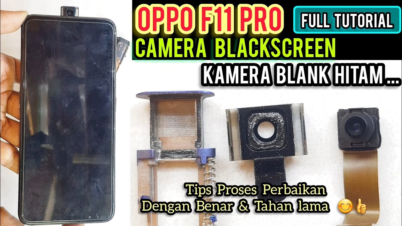 OPPO F11 PRO KAMERA BLANK HITAM ‼KEMERA DEPAN TIDAK BERFUNGSI ‼ REPAIR CAMERA OPPO F11 PRO