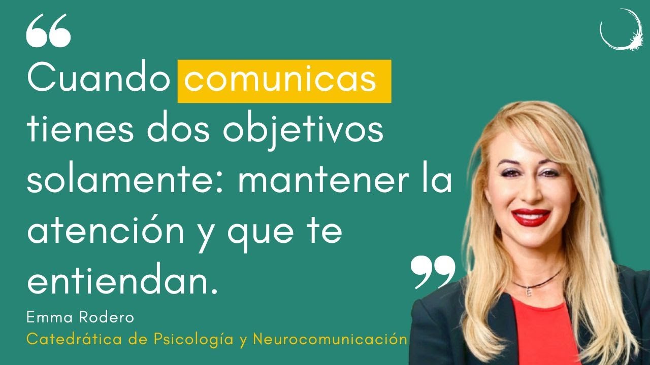 Aprende a comunicar con impacto con Emma Rodero