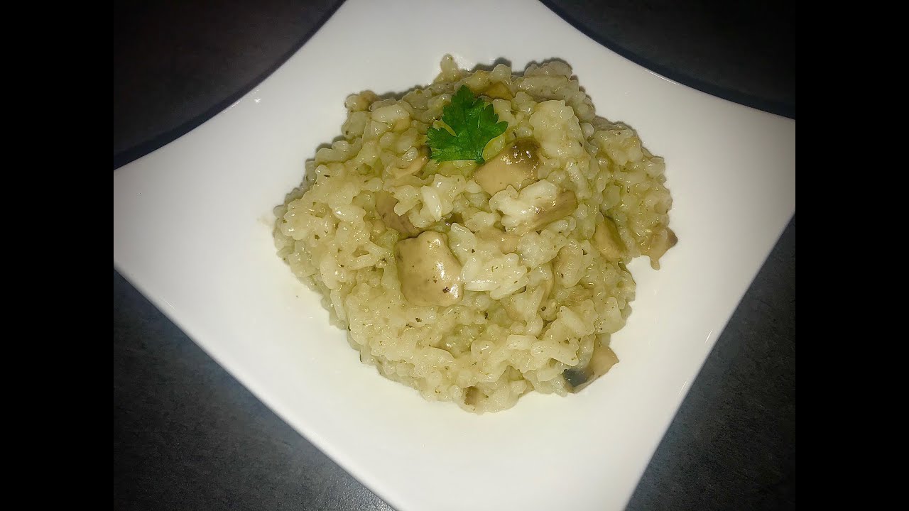 Risotto aux champignons au thermomix rapide
