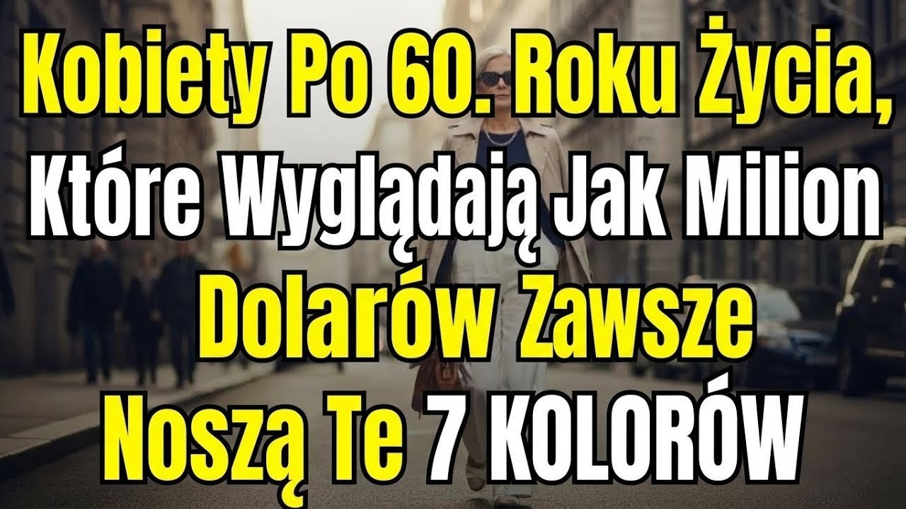 7 Kolor&oacute;w, Kt&oacute;re Natychmiast Sprawiają, że Kobiety Po 60 Wyglądają Drożej i Młodziej