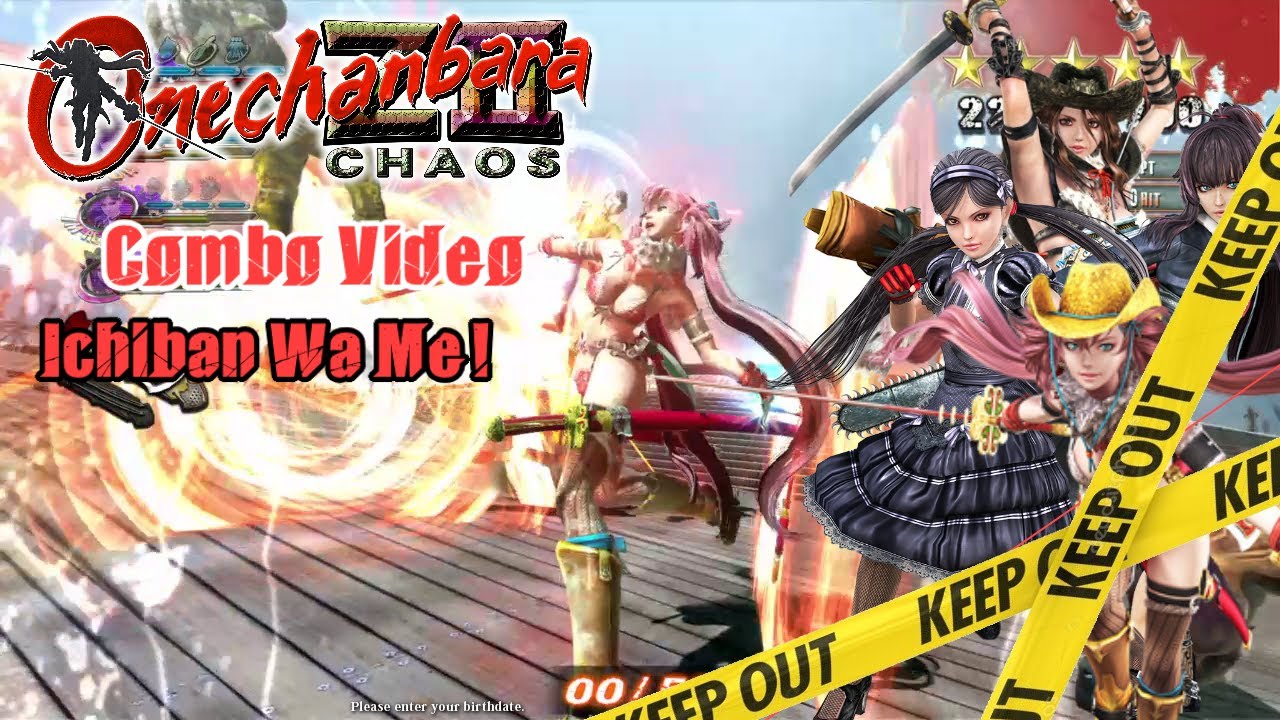 Onechanbara Z2: Chaos - Combo Video [Ichiban wa Me!]