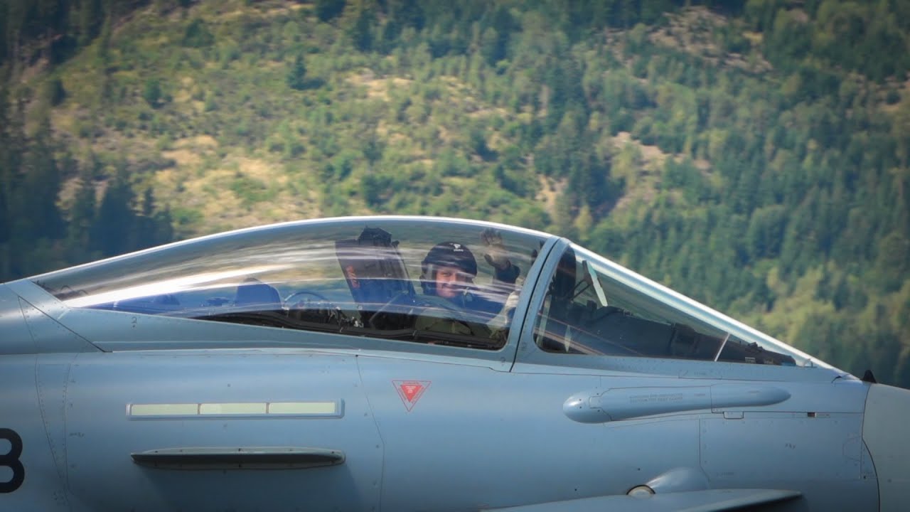 AIRPOWER 2022 Austrian Eurofighter Solo Display