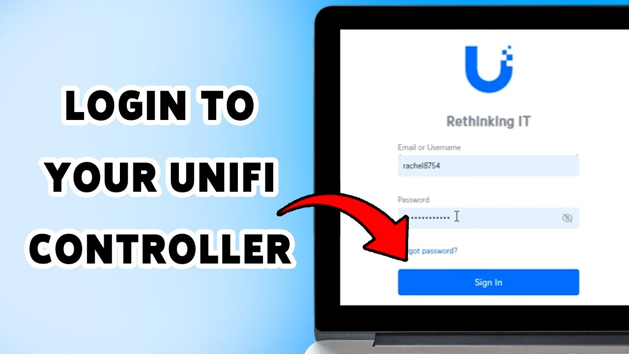 Login To Your UniFi Controller | Sign In To  UniFi Account Online 2025