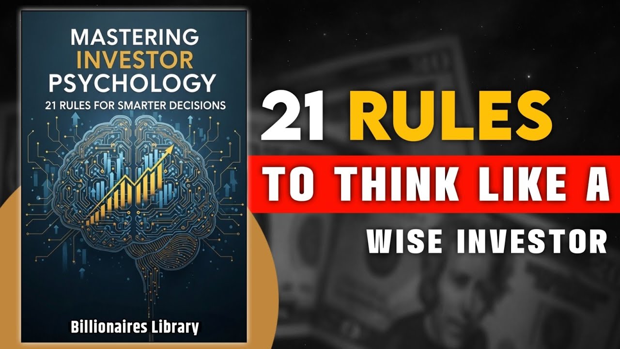 Mastering Investor psychology: 21 Rules for Smarter Decisions || Audiobook