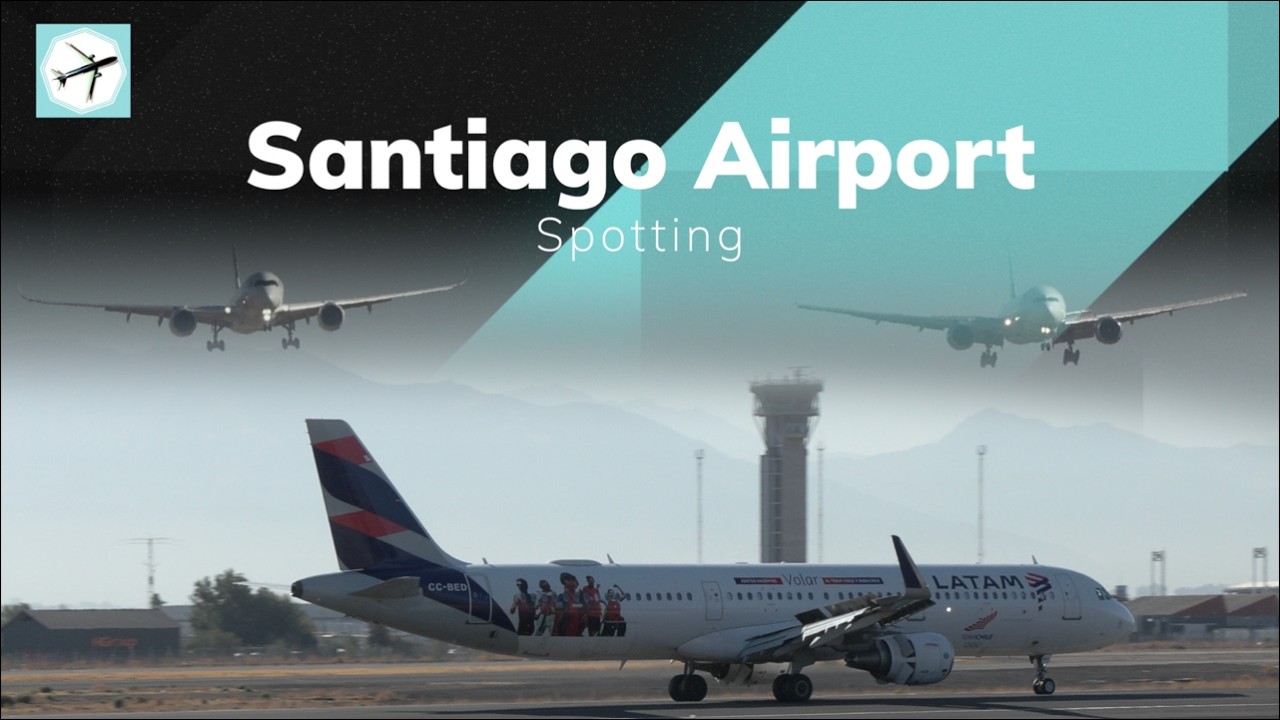 A359, 772ER, B789, A321, A32N | Santiago Airport | Spotting