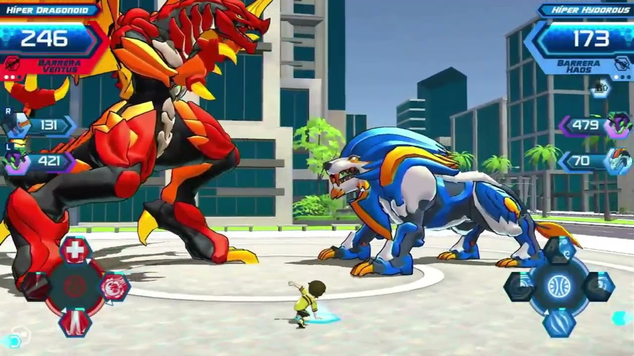 Bakugan campeones de Vestroia parte 10 -  La epica y larga batalla del siglo