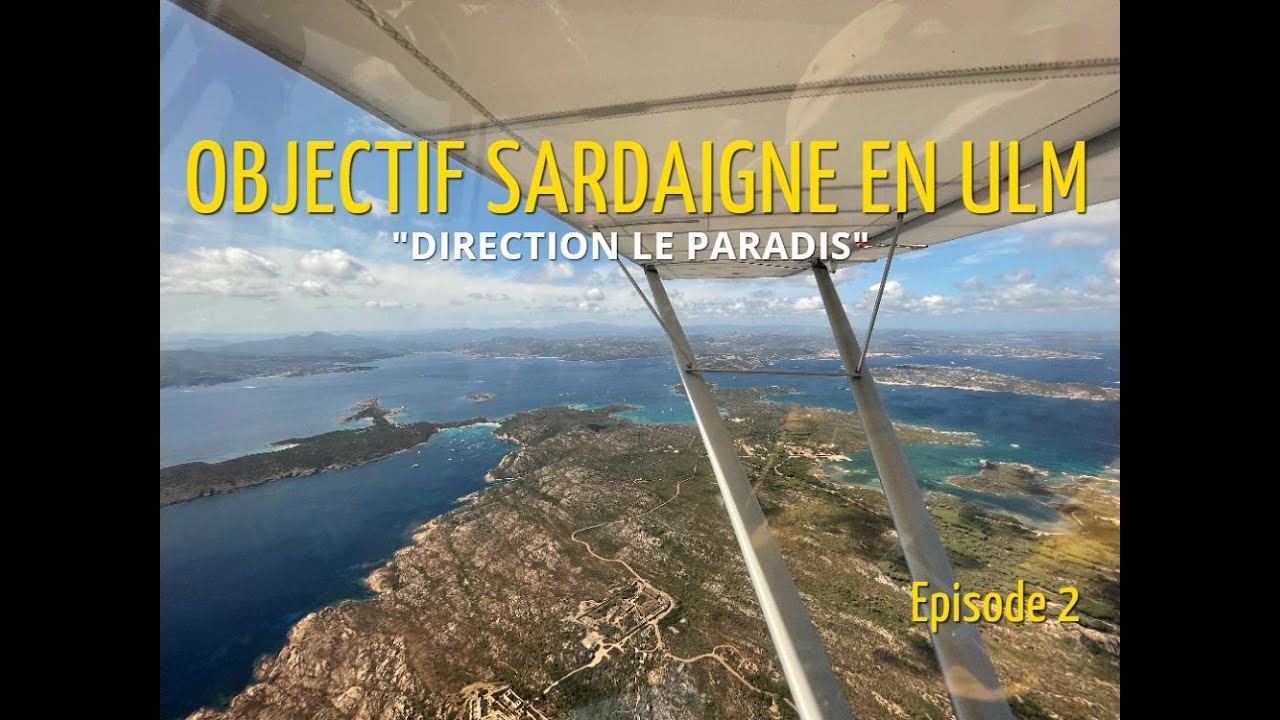 Objectif Sardaigne en ULM - 