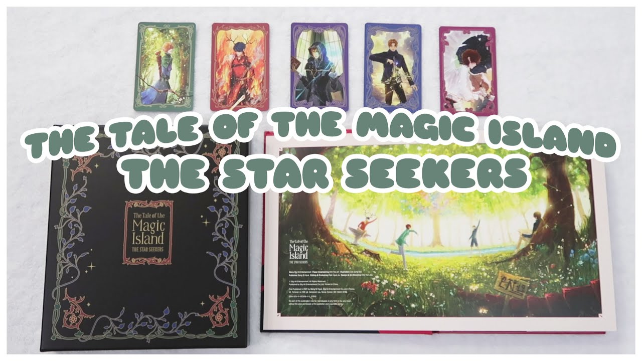 🌟 TXT UNBOXING - The Tale of the Magic Island : THE STAR SEEKERS - & Pop-up Book Flip Through