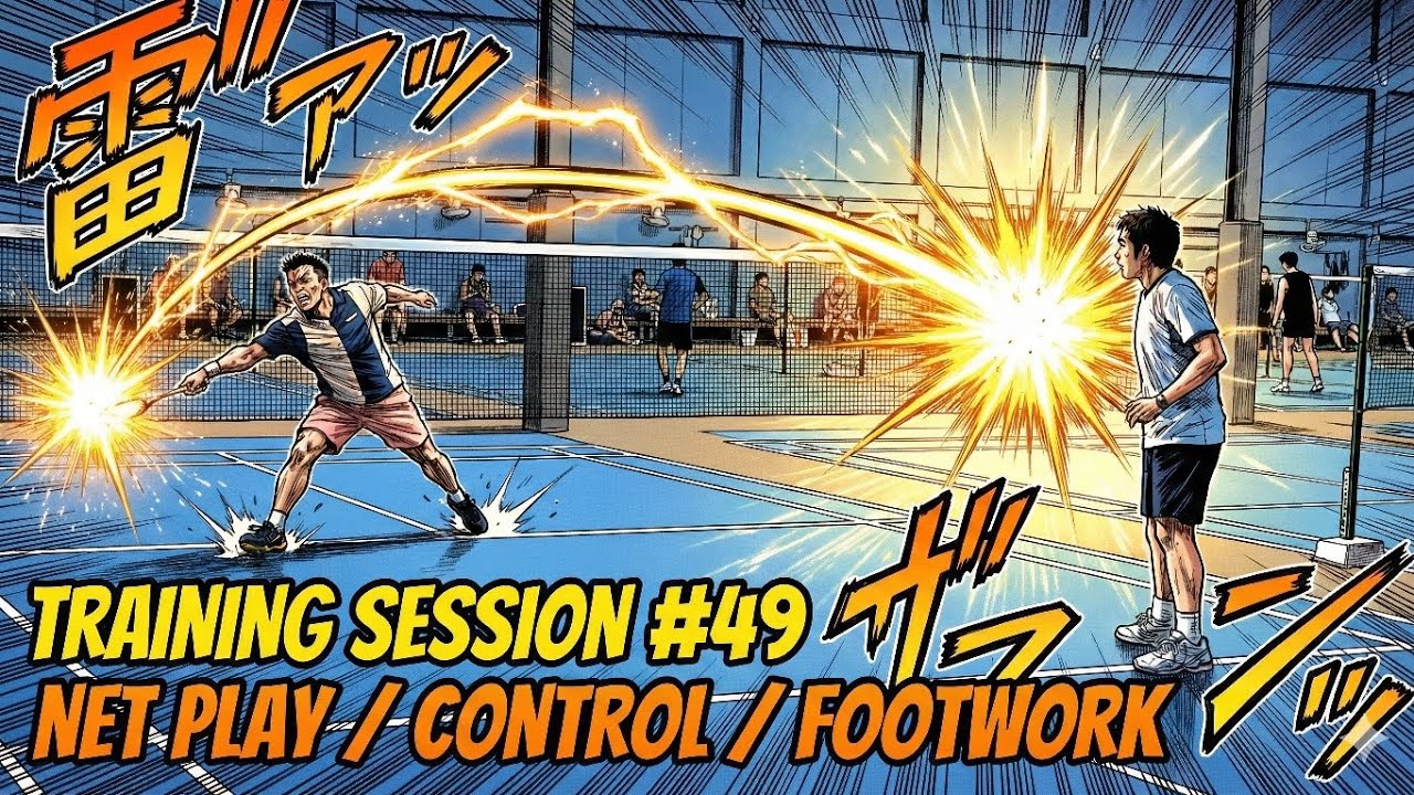 Training Session #49 - Net Play / Shot Control / Footwork