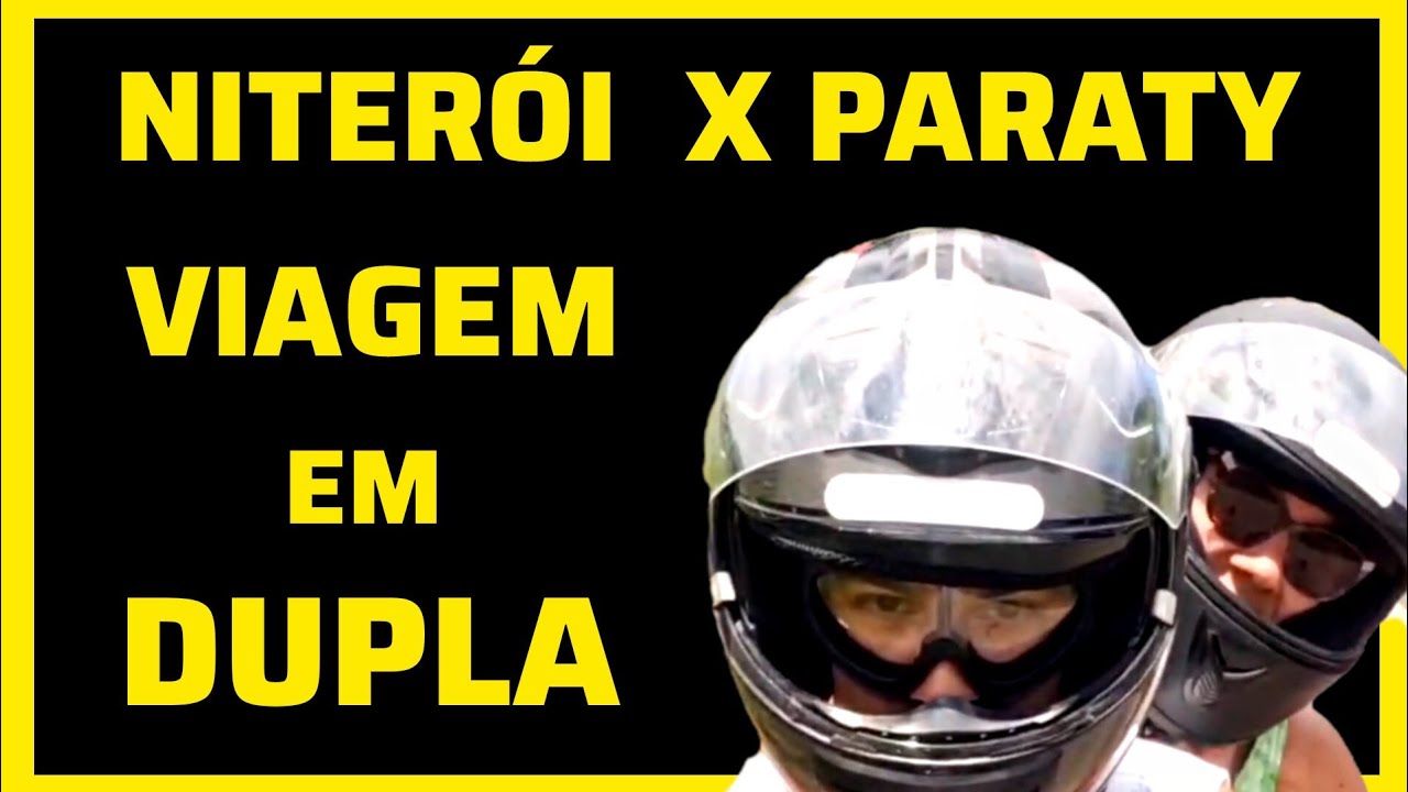 VIAGEM de MOTO com GARUPA para PARATY
