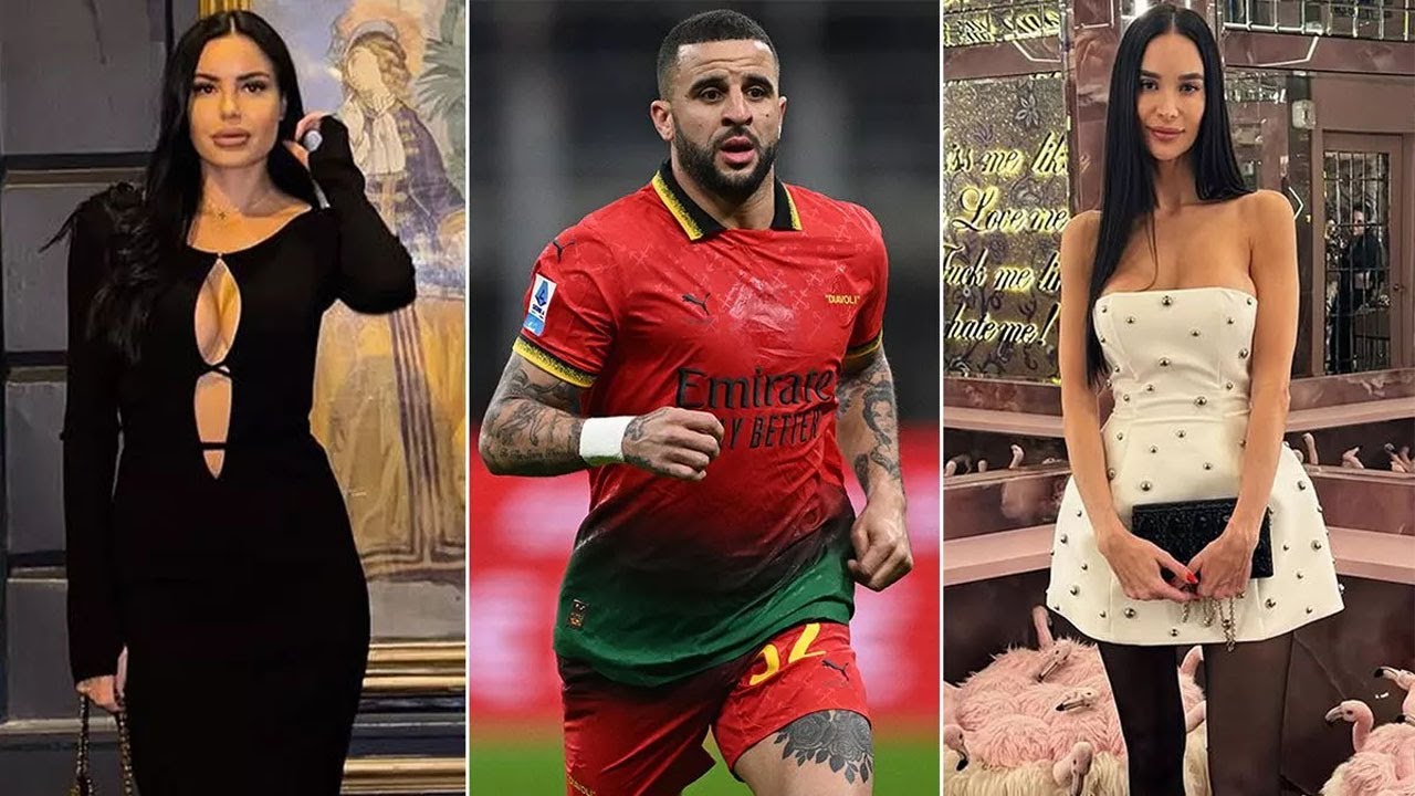 Kyle Walker's Milan party girls revealed to be major models and fashion moguls