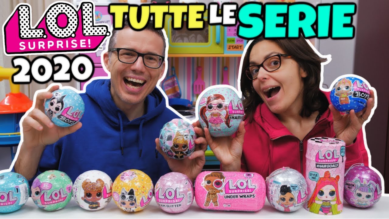 LOL SURPRISE TUTTE LE SERIE: 13 LOL Aperture di Coppia GBR 2020