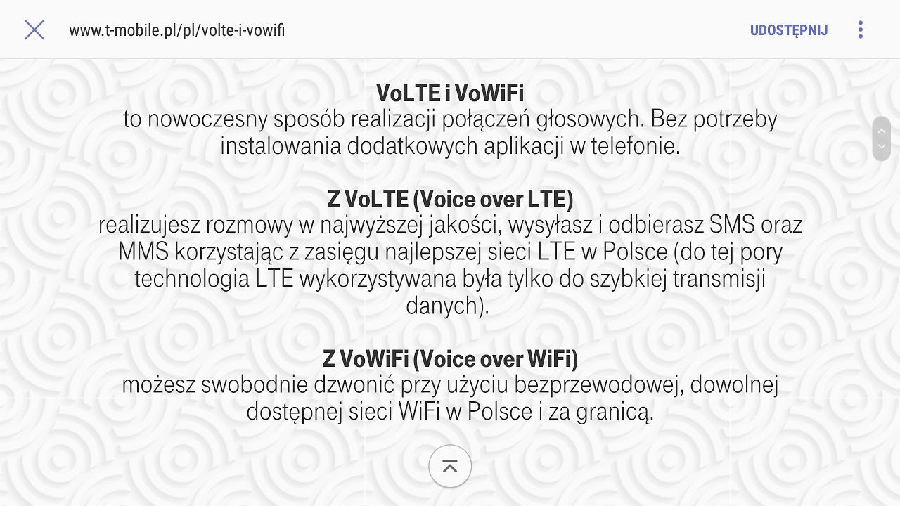 VoLTE i VoWiFi w T-Mobile - Ciekawe Usługi dla Podr&oacute;żnik&oacute;w ;) | ForumWiedzy
