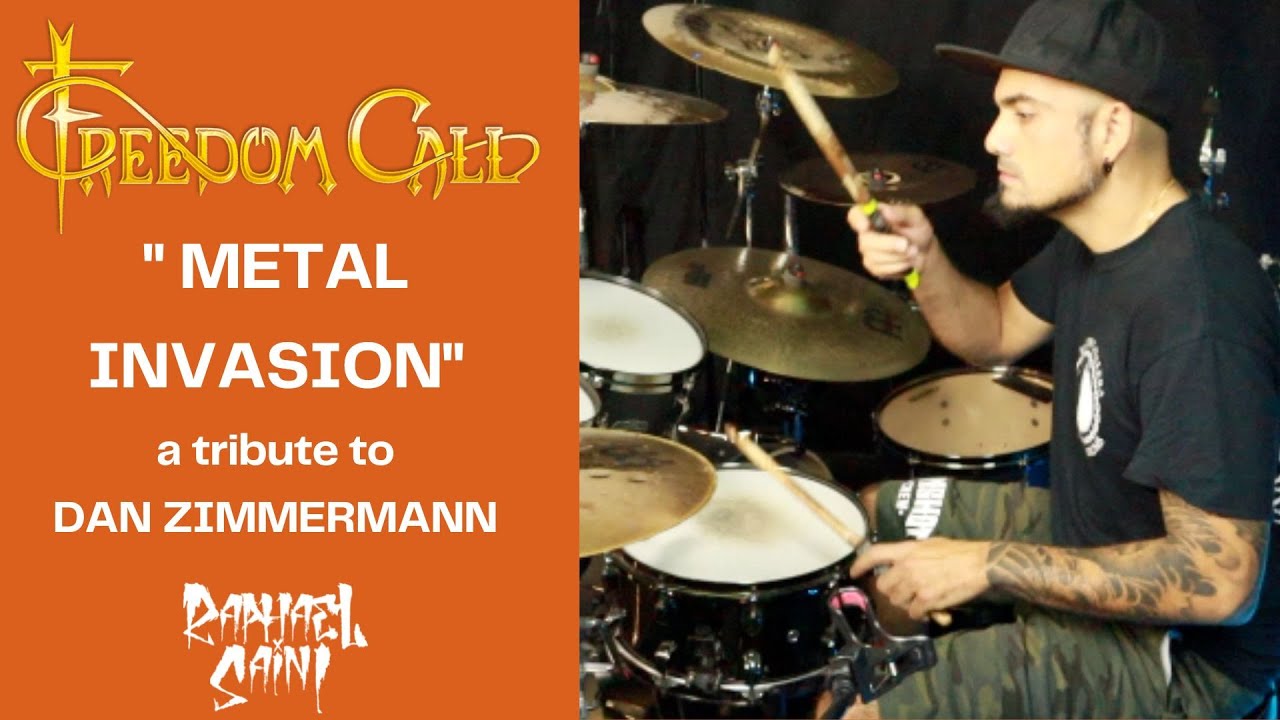 METAL INVASION - FREEDOM CALL - Drumcover by Raphael Saini