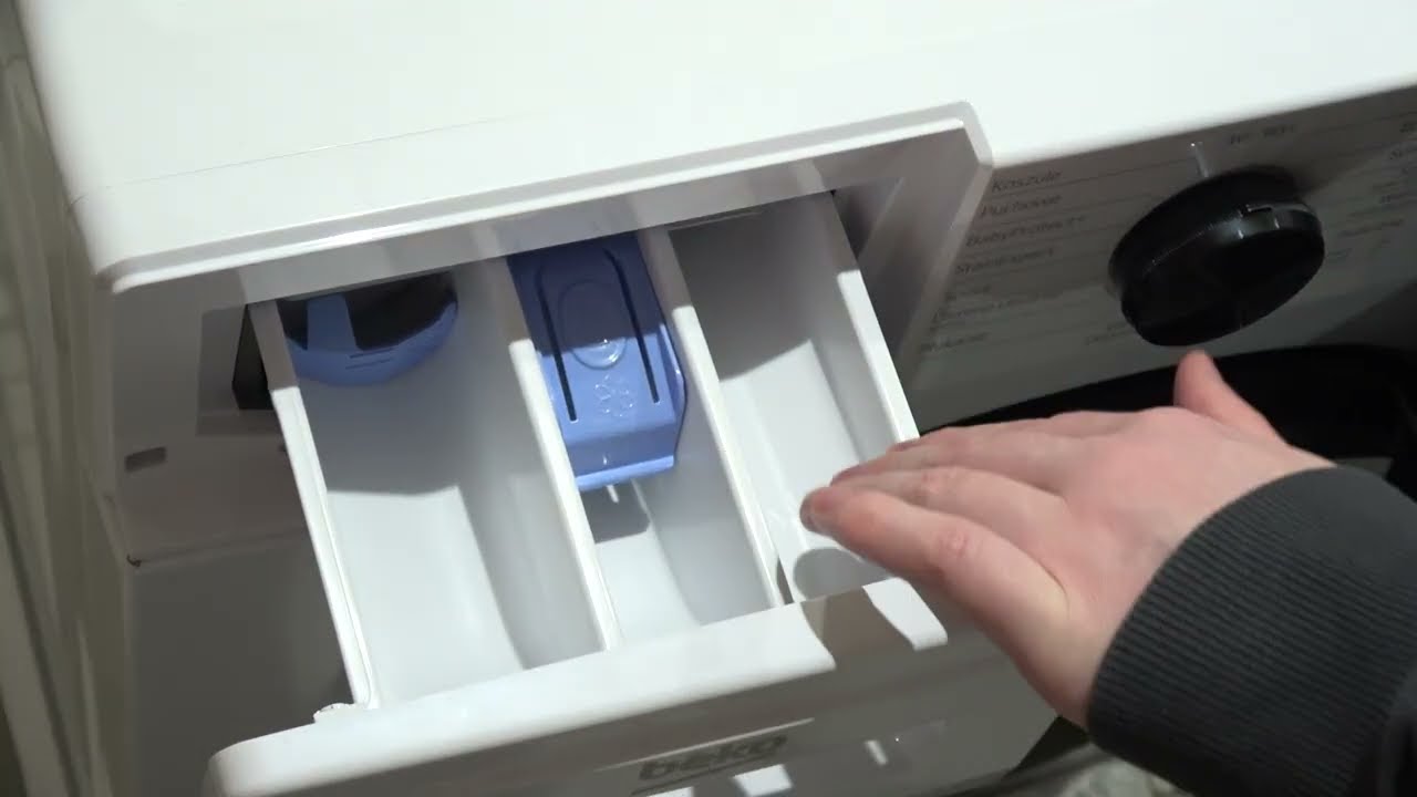 Стиральная машина Beko: куда положить моющее средство | Beko Washer 7KG