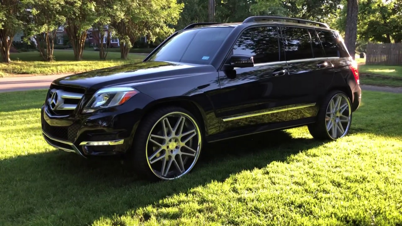 Mercedes GLK 350 on 24s