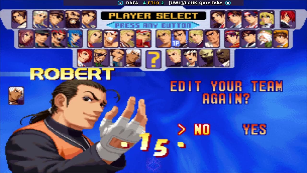 The King of Fighters 2000 RAFA (MX) Vs [UWL]/LCHK-Qate Fake (MX) || Play Date 22 Feb 26