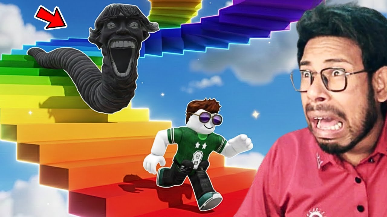 Climbing The Famous 67 Stairs In Roblox 😱