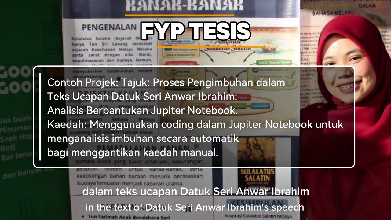 Dari Data ke Inovasi : Perjalanan FYP Linguistik dan Teknologi Maklumat