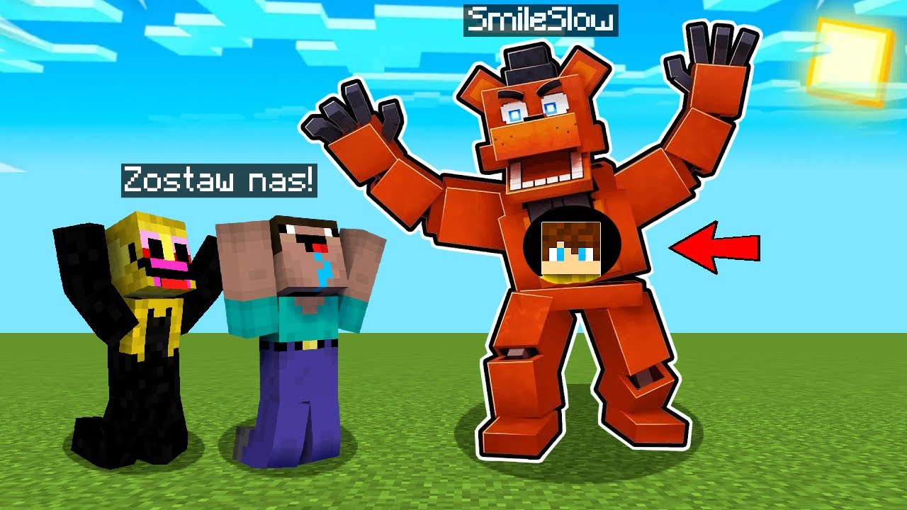 WSZEDŁEM DO BRZUCHA FREDDY i ZROBIŁEM TO... w Minecraft!