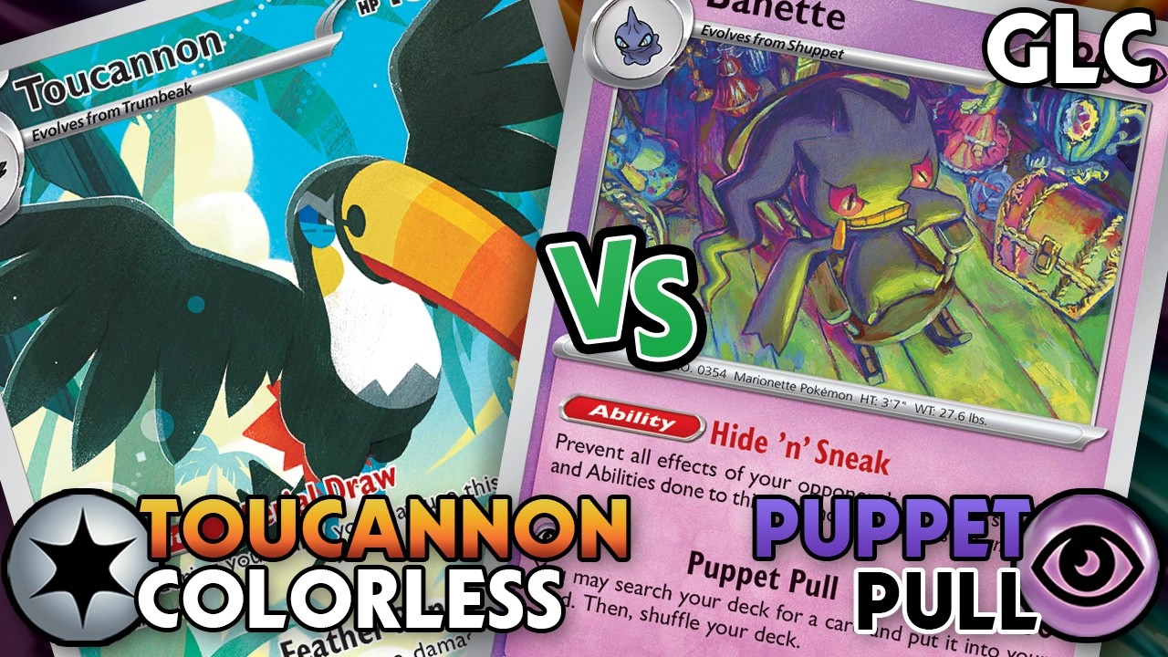 TOUCANNON COLORLESS ПРОТИВ HIDE'N'SEARCH PSYCHIC &mdash; Pokemon TCG Gym Leader Challenge