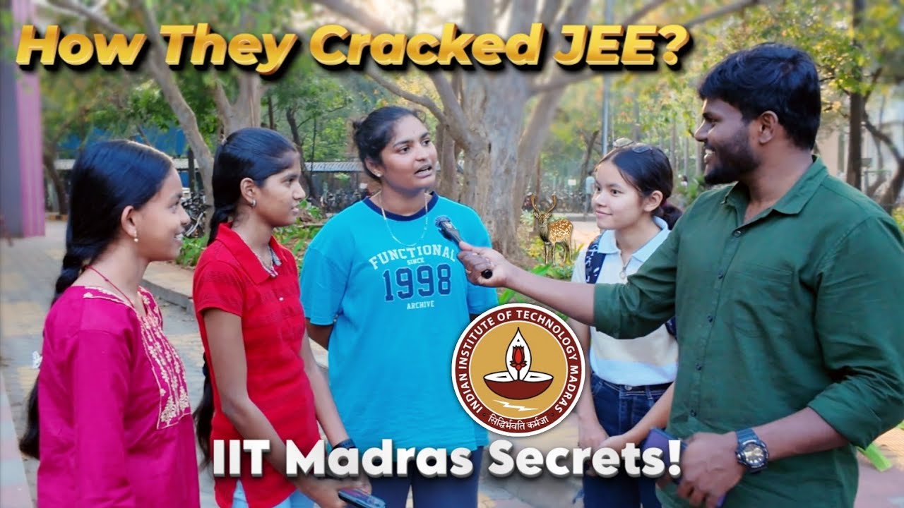 How IIT Madras Students Cracked JEE 🔥 Real Strategies from IITians | Suman Mpm 