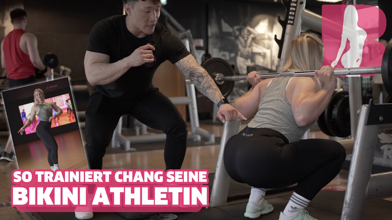 Tamaras Beintraining mit Chang